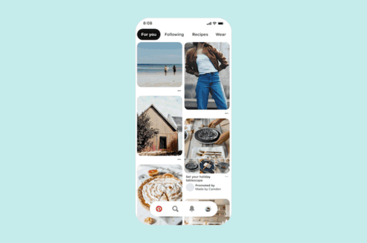 Pinterest Collection Ad
